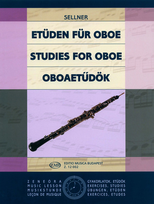 Edition Musica Budapest Etüden für Oboe