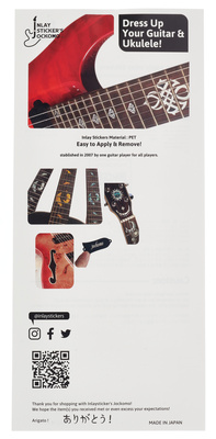 Jockomo J-Bass Block Fret Markers WP