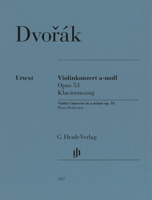 Henle Verlag Dvorák Violinkonzert a-moll