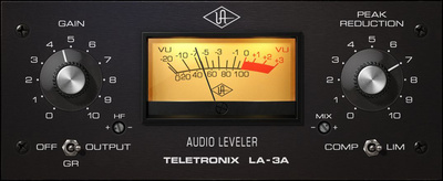Universal Audio Teletronix LA-3A Level. Native Download