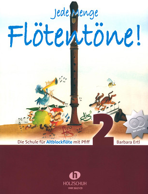 Holzschuh Verlag Jede Menge Flötentöne 2 Alt CD