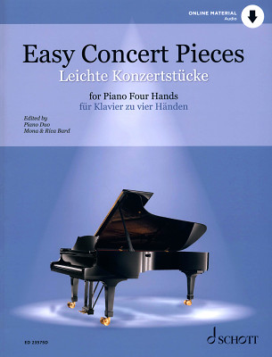 Schott Easy Concert Pieces Piano Four