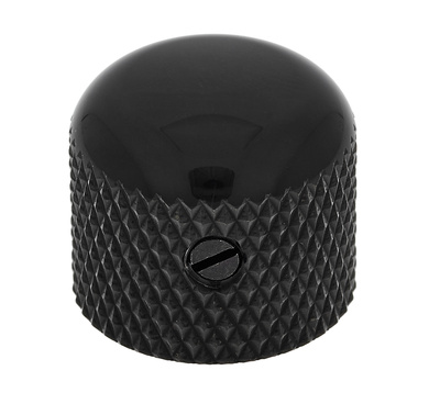 VK3 Metal Dome Knob Black