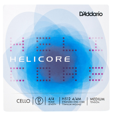 H512-4/4M Helicore Cello D