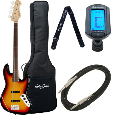 JB-40FL 3-Tone Sunburst Bundle