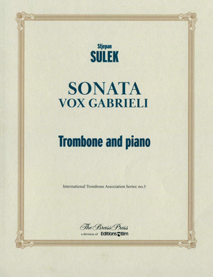 Sulek Sonata Trombone