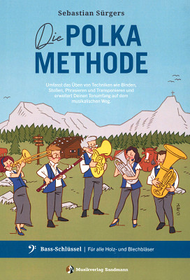 Musikverlag Sandmann Polka-Methode Bassschlüssel