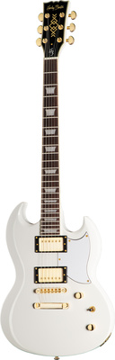 Harley Benton DC-Custom II White