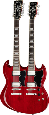 Harley Benton DC-Custom II 612 Cherry