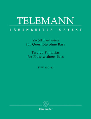 Bärenreiter Telemann Fantasien Querflöte