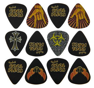 dAndrea Heavey Metal Pick Set 0,71mm