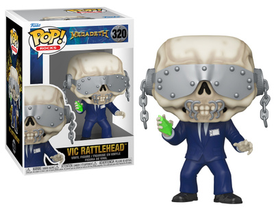 Megadeth Vic Rattlehead