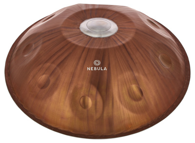 Nebula Handpans B2 Amara 9+8 brown stripes