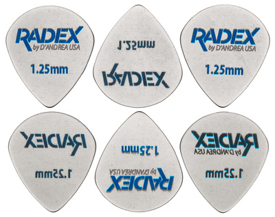 dAndrea Radex Pick Set 1.25 Grey 551