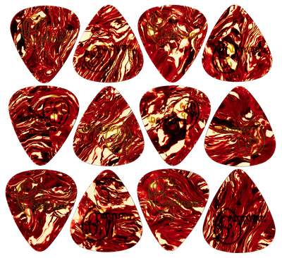 Celluloid Pick Set 0,46 Shell