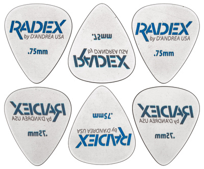dAndrea Radex Pick Set 0,75 Grey 351