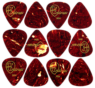 Celluloid Pick Set 0,84 Shell