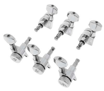Harley Benton Parts JN07CR SPLK L6 Tuner Set
