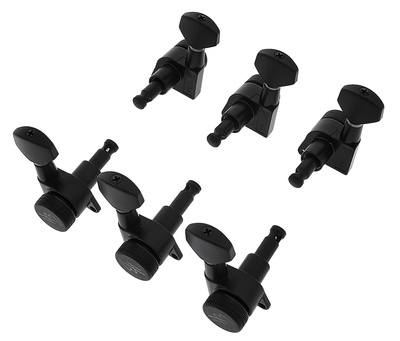 Harley Benton Parts JN07BS SPLK L6 Tuner Set