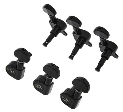 Harley Benton Parts J03BK R6 Tuner Set