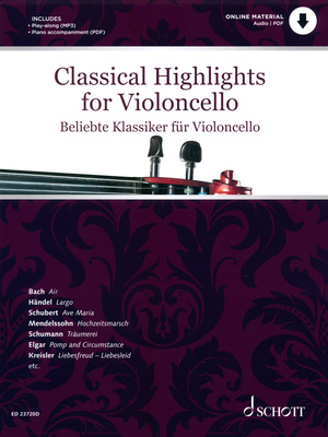 Schott Classical Highlights Cello