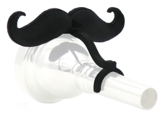 Brasstache Mustache Clip for Trombone L