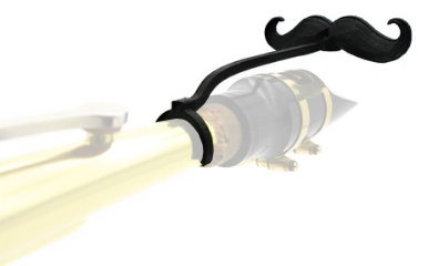 Brasstache Mustache Clip for Alto Sax