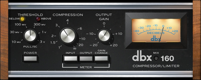 Universal Audio dbx 160 Compressor / Limiter Download