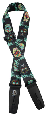 Strap 2" Poly Sugar Skulls