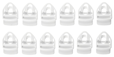 Xtra Clip White 12pcs Pack