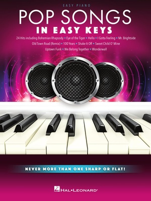Hal Leonard Pop Songs In Easy Keys Piano