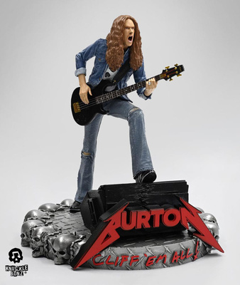 Knucklebonz Cliff Burton Rock Iconz Statue