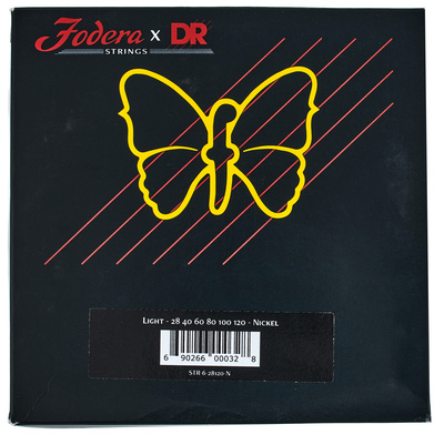 x DR 6-String Set Light Nickel