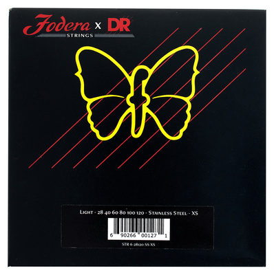 x DR 6-String Light Steel XS
