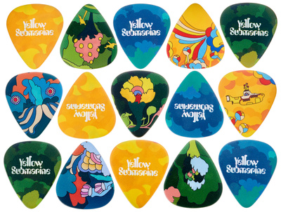 Daddario Beatles Yellow Sub Pick Primro