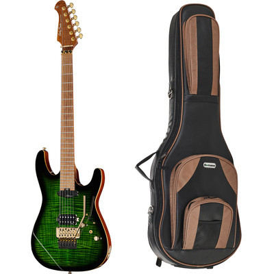 Harley Benton Guitar MAX Fusion Signa Bundle