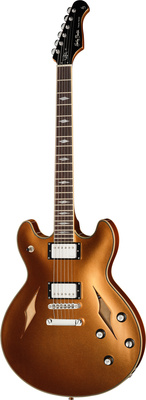 Harley Benton HB-35TL Tesla Golden Mist