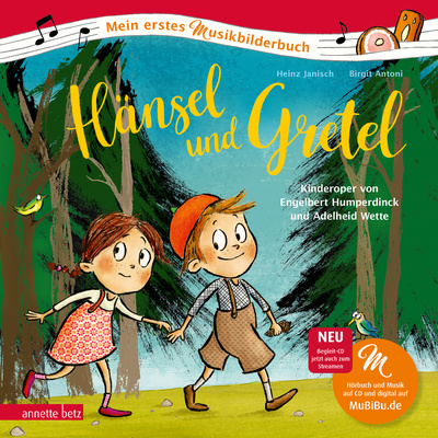 Annette Betz Verlag Hänsel+Gretel Musikbilderbuch