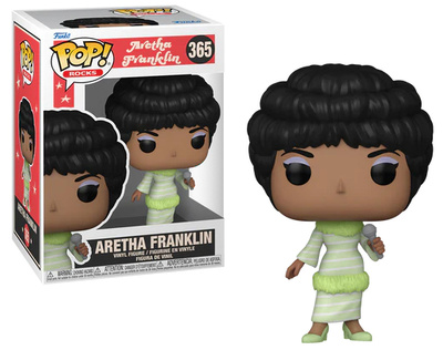 Aretha Franklin (Green Dress)