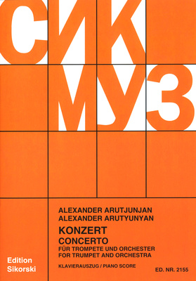 Arutjunjan Concerto Trumpet