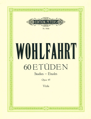 Wohlfahrt 60 Etüden Viola