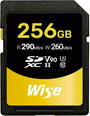 Wise SDXC UHS-II V90 256GB
