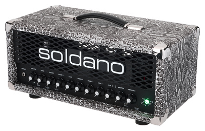 Soldano Astro-20 Head Snakeskin