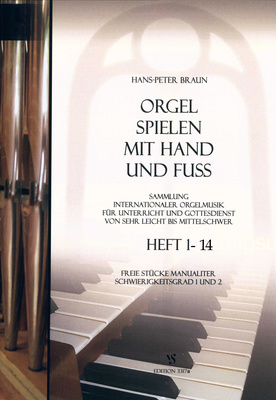 Strube Verlag Orgel spielen mit Hand und Fuß