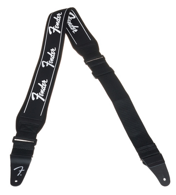 Fender Swell Neoprene Logo Strap BW