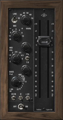 Universal Audio Helios Type 69 EQ Preamp Nat. Download