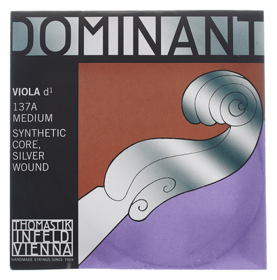 Dominant D Viola Silver medium