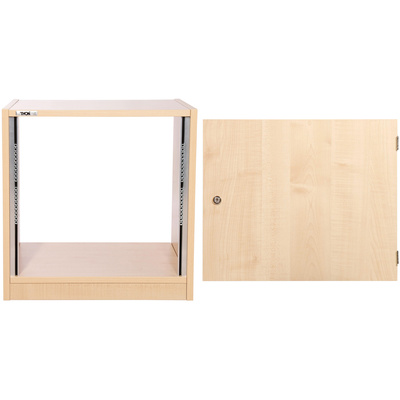 Studio Rack 10U maple Bundle