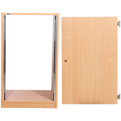 Thon Studio Rack 18U beech Bundle