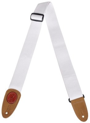 Levys Classic Cotton Strap 2" WHT